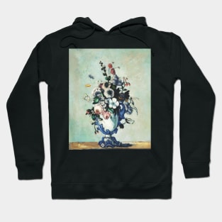 Flowers In Rococo Vase Digitally Enhanced Hoodie